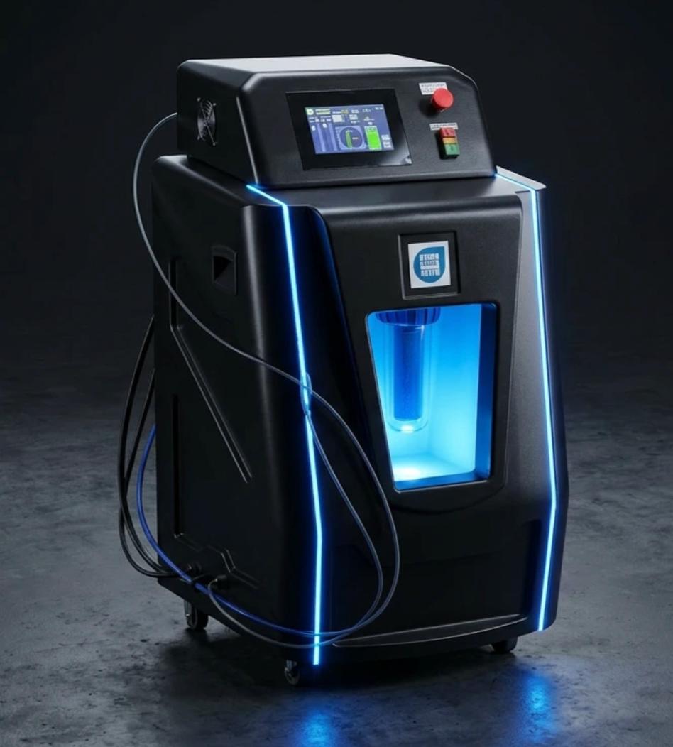 Стаціонарна воднева установка Hydro4Auto для очищення двигунів на СТО
